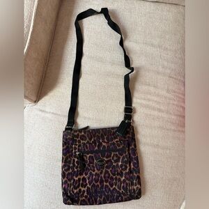 Coach Leopard and Purple Crossbody Bag
